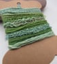 Small Green Indigo Natural Dye Textured Thread Pack - Image 2