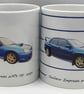 Subaru Impreza WRX Sti 2003 - 11oz Ceramic Mug - Plain or Design with Stripes - Image 1