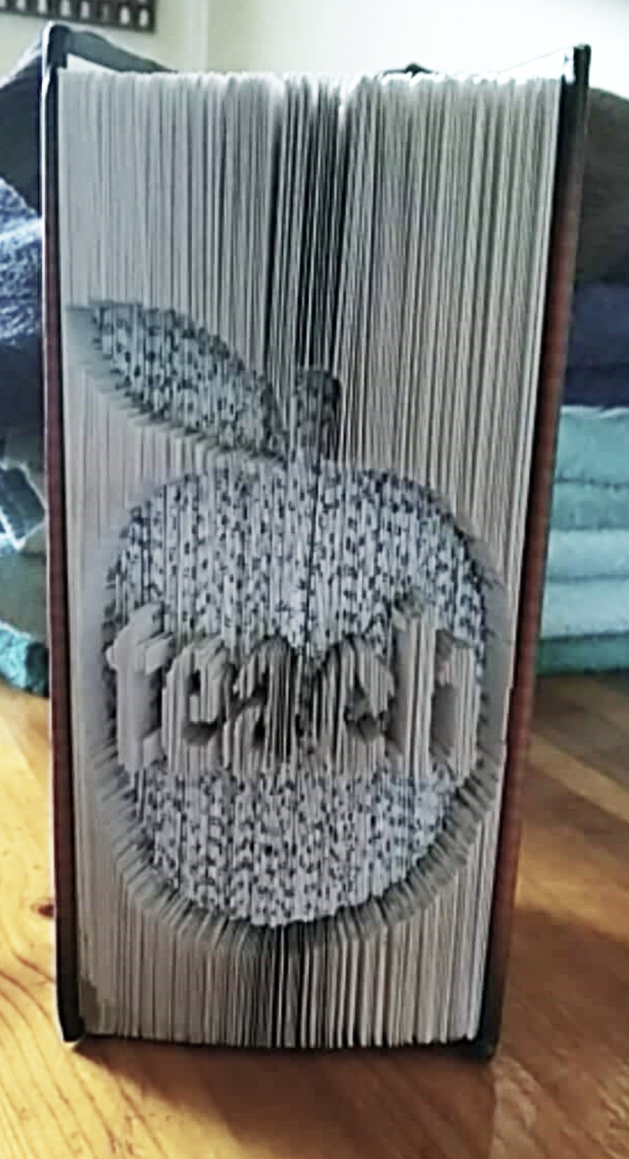 Teach Apple CUT & FOLD Book folding Pattern - EMAILED PDF PATTERN