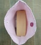 Reusable Fabric Gift Bag, button top - Image 6