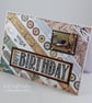 Handmade football boots birthday card - Image 2