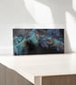 Abstract rivers two , fluid acrylic canvas  - Image 4