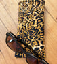 Leopard Print Quilted Fabric Glasses Case - Image 6