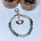Beaded Bracelet Bag Charm