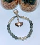 Beaded Bracelet Bag Charm