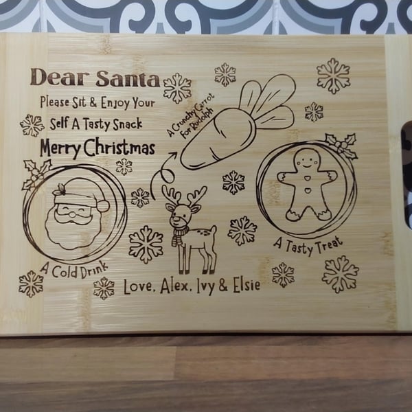 Santa's Cookie Board