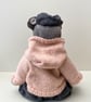 Teddy, handmade UK designed adult collectors bear. One of a kind keepsake gift - Image 9