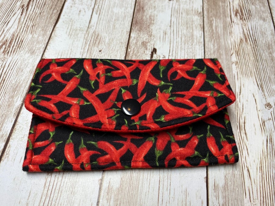 Chillis Business Card Case Travel pass holder Folksy