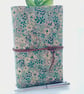 Green Flower Cork Notebook Journal - Image 1