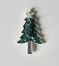 Special Order for Carole - 'Christmas Tree' - Handmade Brooch - Image 5