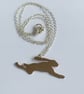 Bronze Leaping Hare Pendant  - Image 5