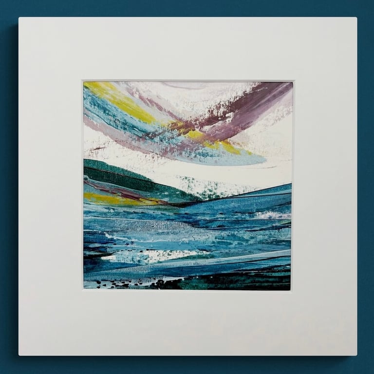 Perfectly Imperfect Original Seascape Painting - Sample 216