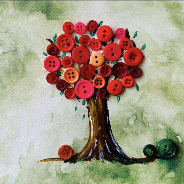 Ripe cherries buttons picture