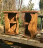 Pair of Rustic Bedside Tables