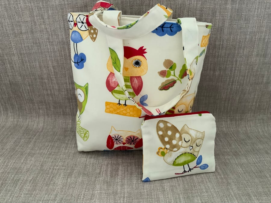 Children’s Bag with Coin Purse, Kids Bag, Childrens Tote Bag, Stocking Filler