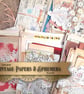Old Vintage Papers and Ephemera Junk Journal Bundle - Image 1