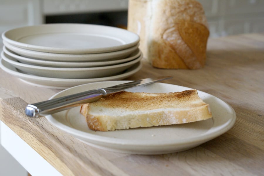 Made to order - a set of four custom tea plates for your home