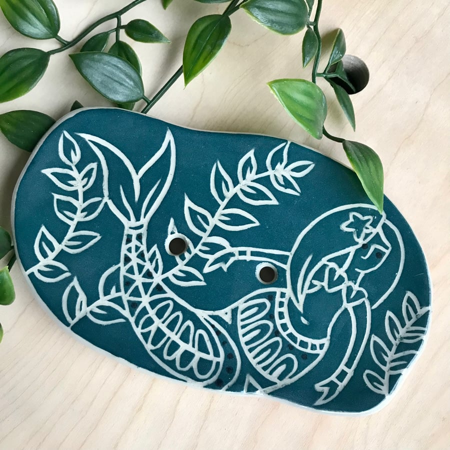  Seconds Sunday mermaid soap dish