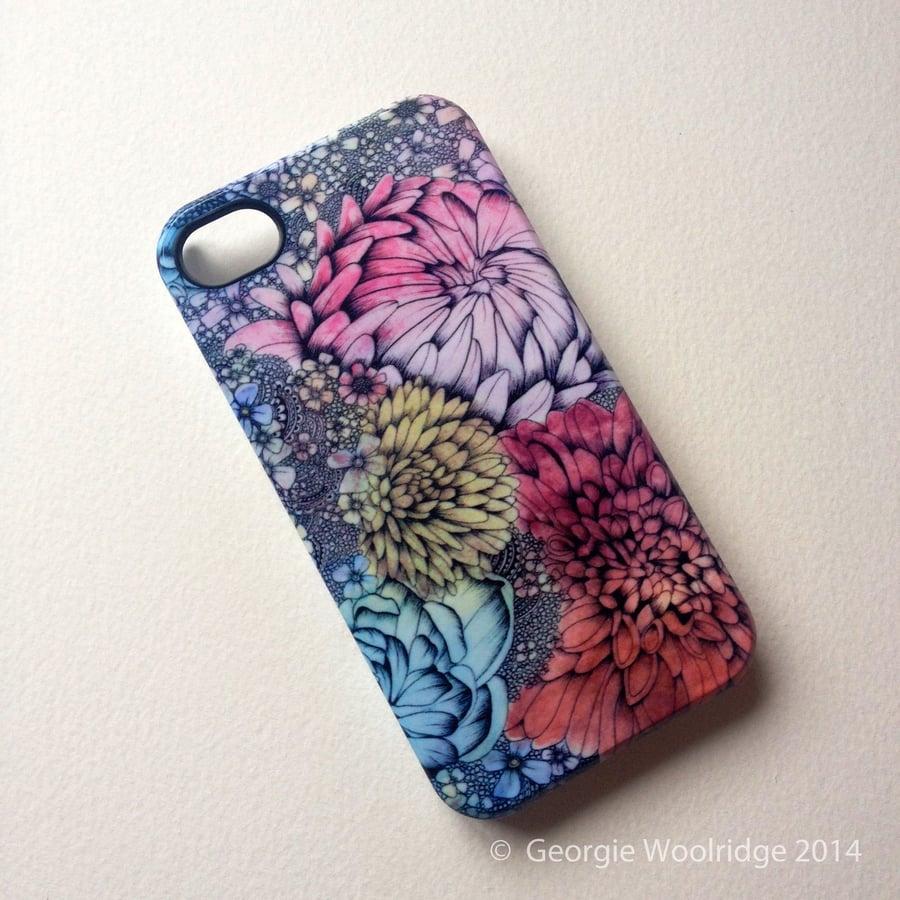 'In Bloom' iphone 4, 4s hard case