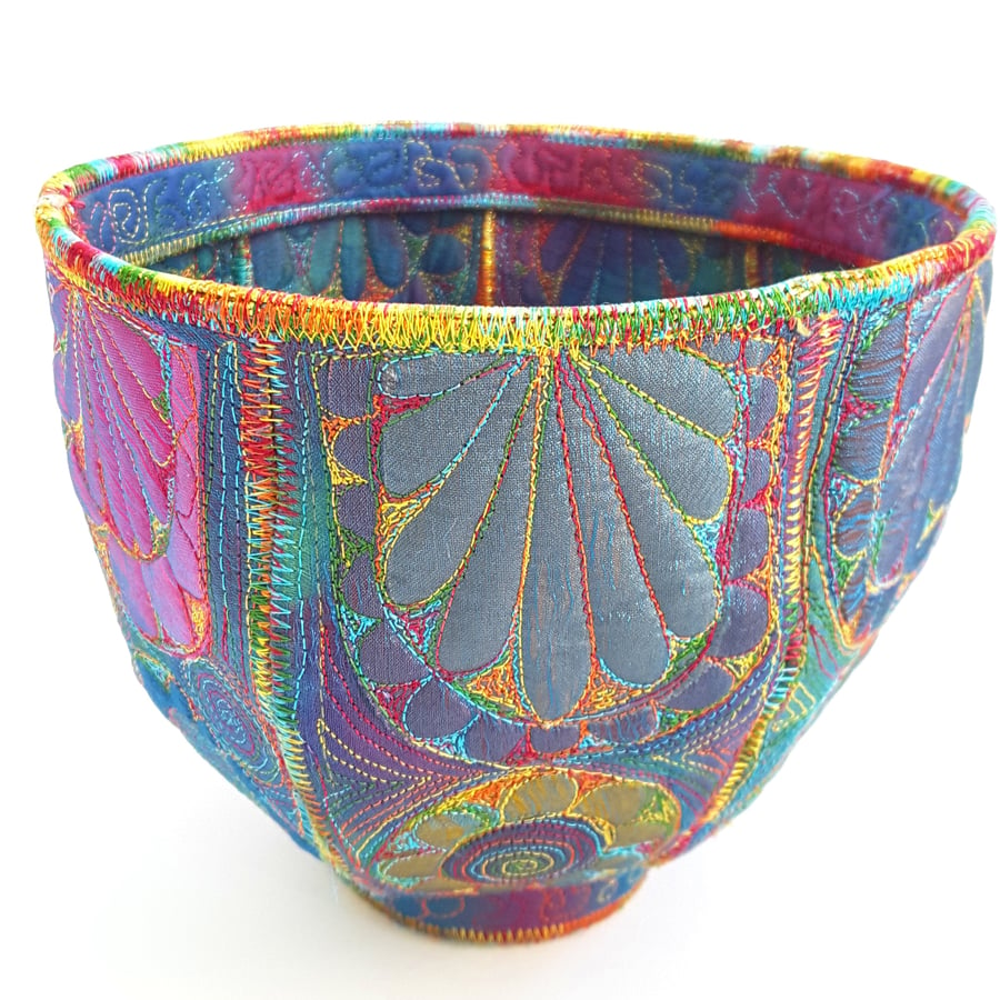 Textile Art Bowl