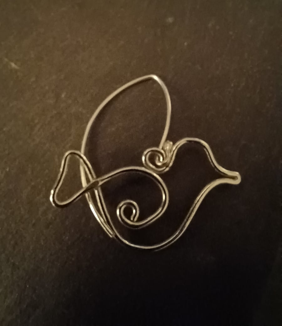 Silver wire birdies