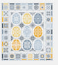 133D - Cross Stitch pattern Quaker Easter Egg sampler Extended Border - Image 2