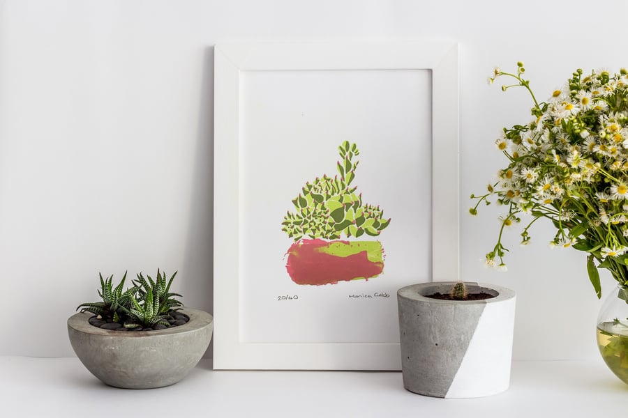 Plant Print - Wall art - Succulent