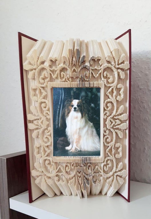 Photo Frame 3 COMBI Book Folding Pattern - EMAILED PDF PATTERN