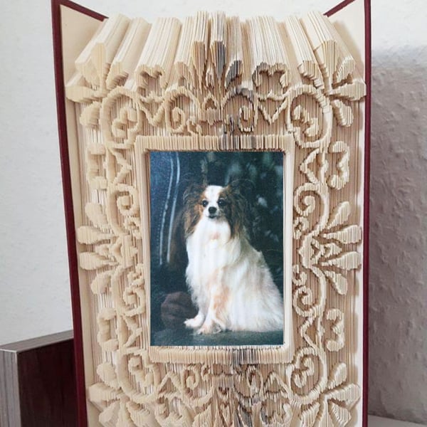 Photo Frame 3 COMBI Book Folding Pattern - EMAILED PDF PATTERN