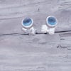 Blue Topaz Ear studs