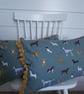 Sophie Allport Fetch Cushion  with Mustard  Pom poms - Image 4
