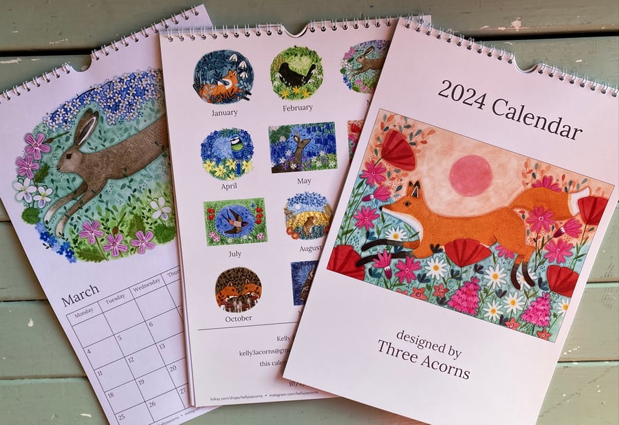 Send a Calendar Gift and Card