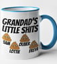 Grandad's Gift Personalised Grandad's Little Sh... Mug Funny Present for Grandad - Image 2