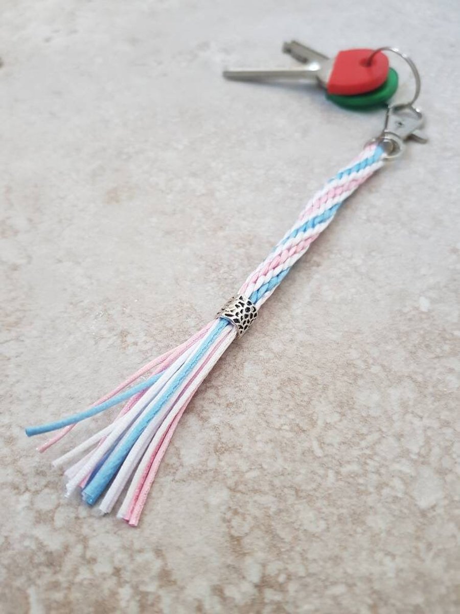 Transgender Keyring, Trans keychain, Pride gift