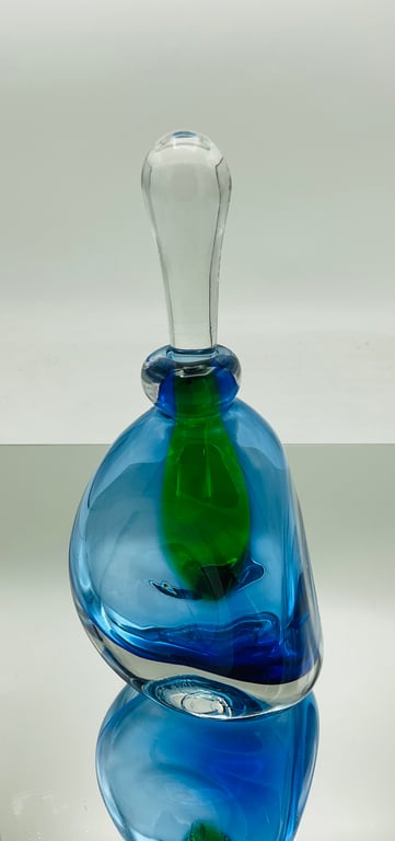 2 Tone Bottle in Blue and Green