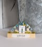 Handmade Tiny Country Cottage Home Decor 'Home' - Image 4