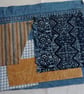 Old Gold Denim Slow Stitching kit - gift for teenager - Image 3