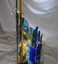 Cityscape Fused Glass Lamp - Image 3