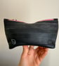 Unlined Inner Tube Bag - Pink Zip and Writing - Wipe Clean Zip Storage Bag - Image 3