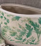 Botanical Cosmetic Bag, Zipped Purse, Make up Bag, Toiletry Bag - Image 5