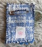 The blue flower scrappy brooch - Image 2