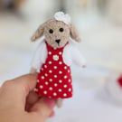 Mini Dog Doll