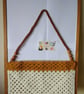 Crochet shoulder bag