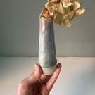 Handmade small ceramic vase, small vase for flowers, bud vase 