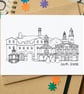 South Shields Skyline Greetings Card - Image 1