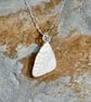 Stunning Pink Sea Pottery and Sterling Silver Pendant - 1340 - Image 3