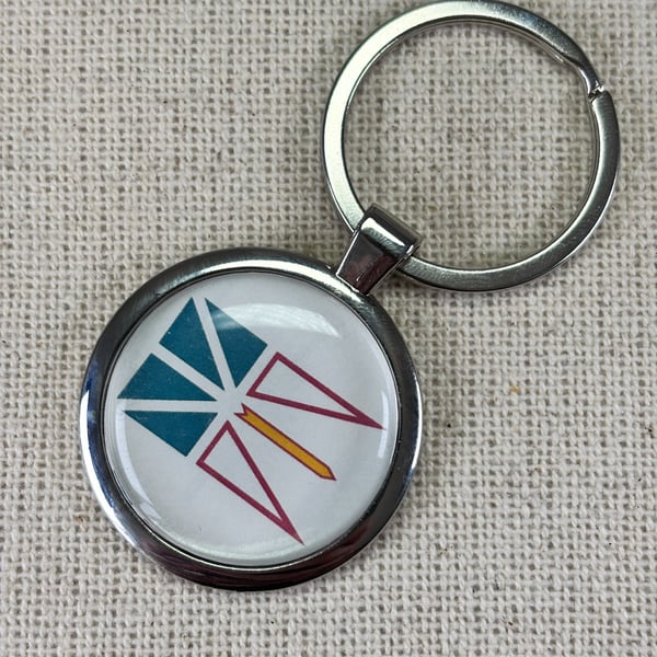 Newfoundland and Labrador Flag Keyring