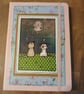 Quirky art, moongazer A5 lined hand decorated quirky cats journal ,notebook