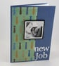 Handmade new job card - ties - Image 1