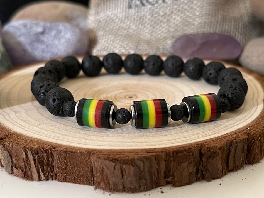 Jamaican Colours Rasta Bracelet 